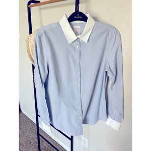 Brooks Brothers blue blouse